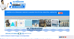 Desktop Screenshot of lavatrici-ultrasuoni.com