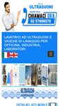 Mobile Screenshot of lavatrici-ultrasuoni.com